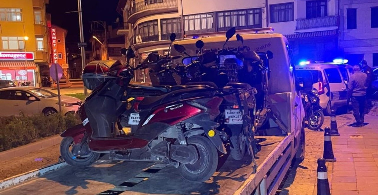 Akşehir'de Motosiklet Denetimleri Artırıldı