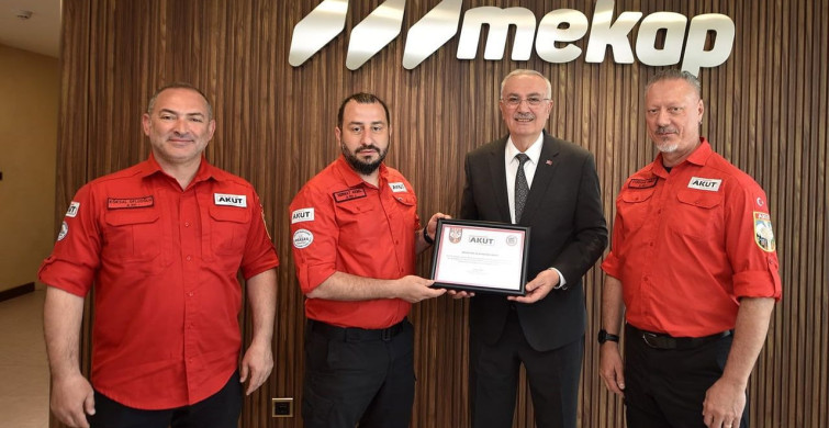 AKUT'tan Mekap'a Teşekkür Ziyareti
