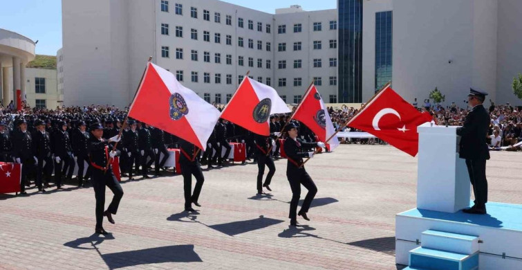 Akyurt polis meslek yüksekokulu’nda mezuniyet coşkusu