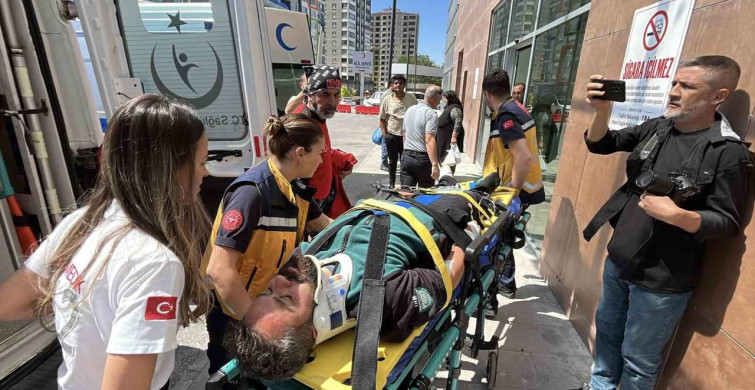 Aladağlar’da mahsur kalan dağcı ve eşi helikopterle kurtarıldı