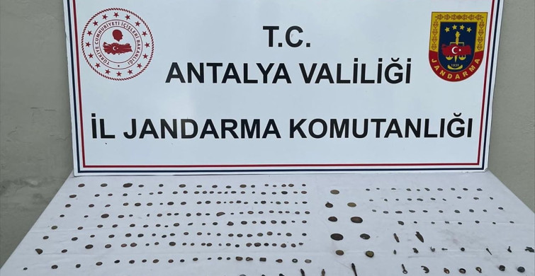 Alanya'da 281 Tarihi Eser Ele Geçirildi
