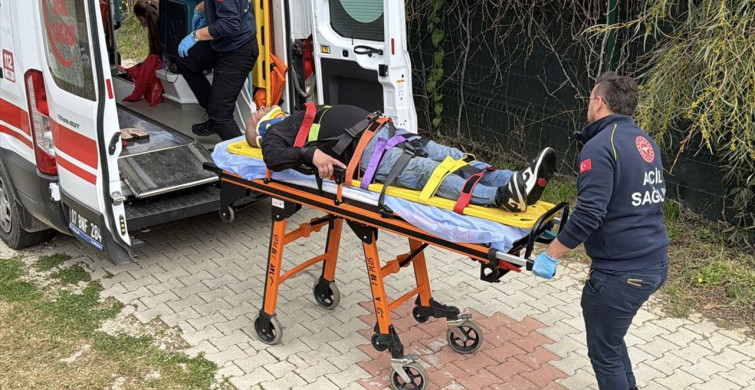 Alanya'da Çaya Düşen Kişi İtfaiye Tarafından Kurtarıldı