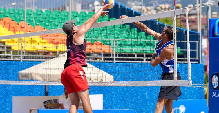 Alanya'da CEV Plaj Voleybolu Milletler Kupası Başladı