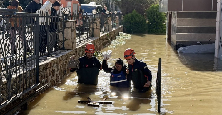 Alanya'da Dim Barajı Çevresindeki Evler Su Baskını Nedeniyle Boşaltıldı