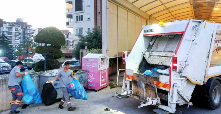 Alanya'da Kurban Bayramı'nda 10 Bin Ton Atık Toplandı