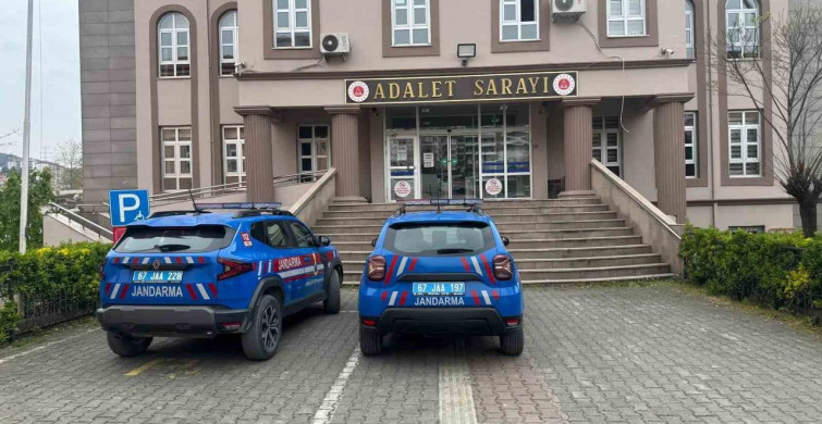 Alaplı'da uyuşturucu operasyonunda 7 kök kenevir ve esrar ele geçirildi