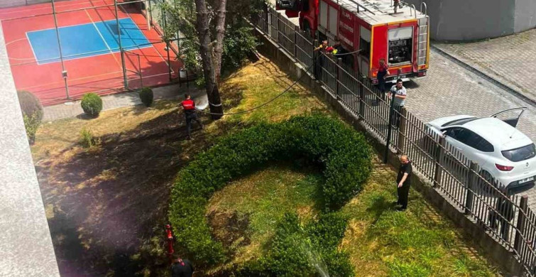 Alaplı'daki öğrenci yurdunda yangın paniği