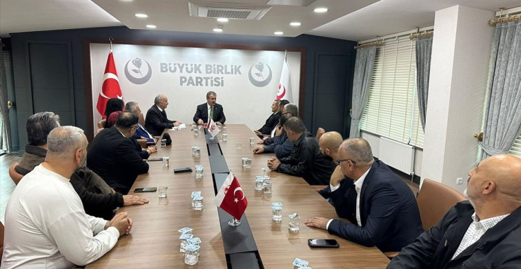 Alevi Dedeleri ve STK Temsilcilerinden BBP'ye Ziyaret