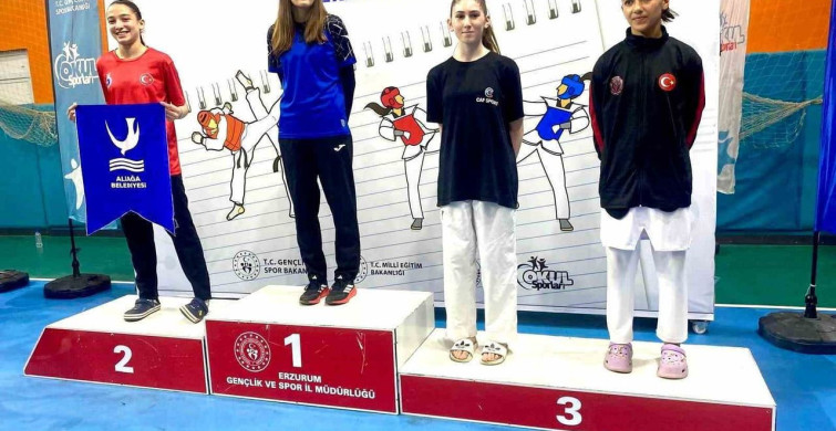 Aliağa Gençlik Merkezi Spor Kulübü'nden Taekwondo Başarısı