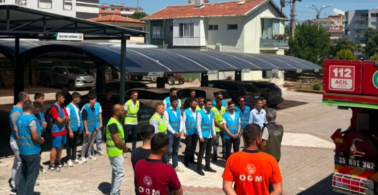 Aliağa Ülkü Ocakları'ndan Orman Yangınları Eğitimi