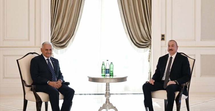 Aliyev, TDT Aksakallar Konseyi Başkanı Yıldırım'ı Ağırladı