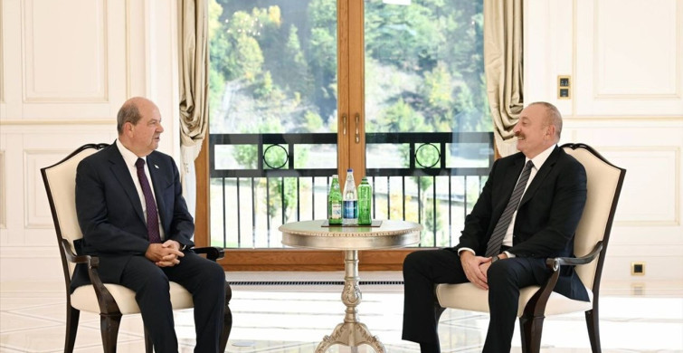 Aliyev ve Tatar'un Gebele'deki Görüşmesi