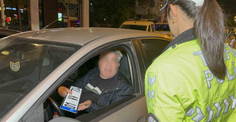 Alkol Denetiminde Aday Sürücü İtiraz Etti