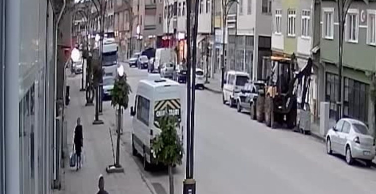 Alkollü Sürücünün Yola Açtığı Kaza Kameralarda