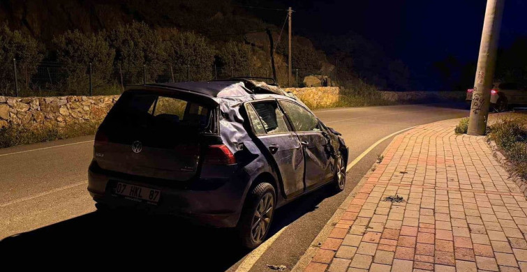 Alkollü Sürücünün Yüksekten Düşen Aracından Tümüyle Kayıpsız Çıkışı