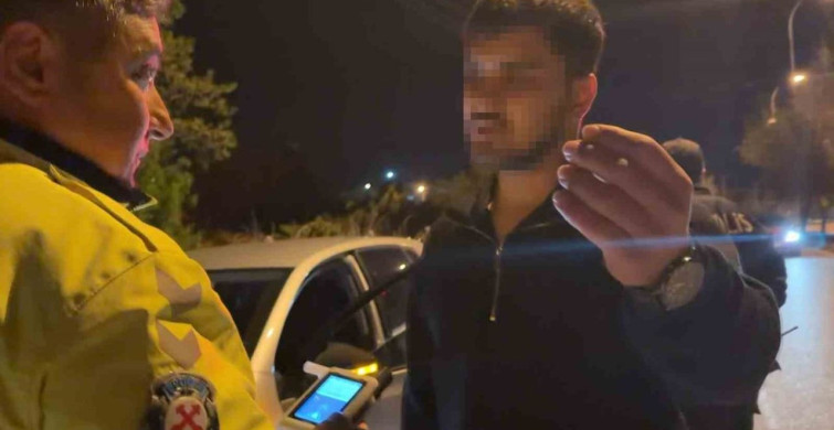 Alkollü Sürücüye 25 Bin Lira Ceza ve Ehliyetine El Konuldu