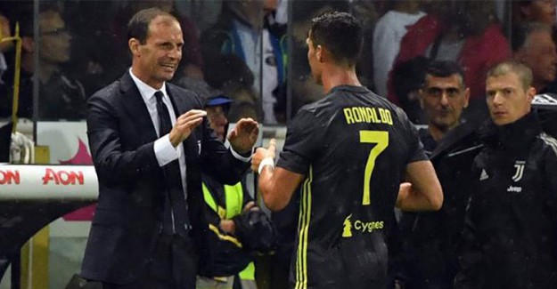 Allegri’den Cristiano Ronaldo Açıklaması!