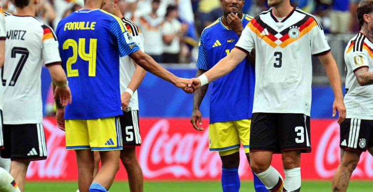 Almanya, Curaçao'yu 7-1 mağlup etti