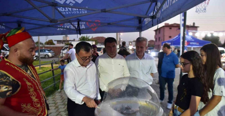 Altıeylül'de kırsal mahallelerde yaz akşamları etkinlikleri başlatıldı