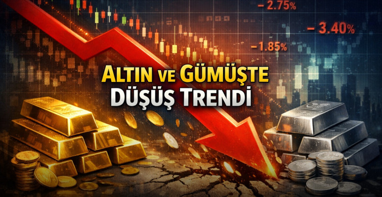 Altın ve Gümüşte Sert Düşüş