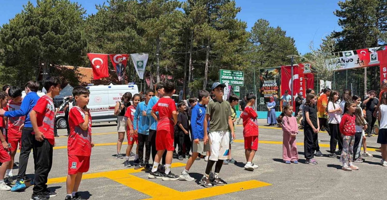 Amanos ultra trail çocuk koşusuyla başladı