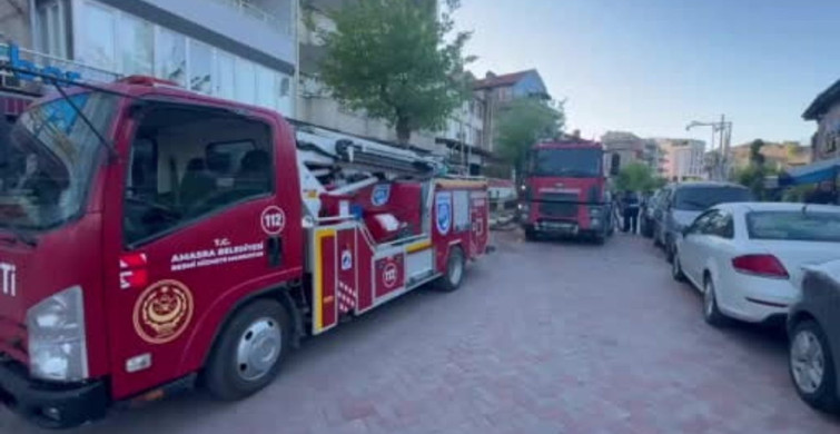 Amasra'da Çatı Yangını: Vatandaşlar Çifte Umut Oldu