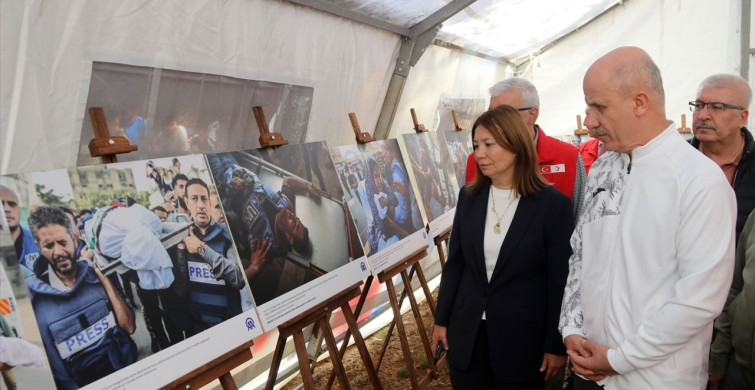 Amasya Üniversitesi ve Anadolu Ajansı'ndan Filistin Temalı Fotoğraf Sergisi