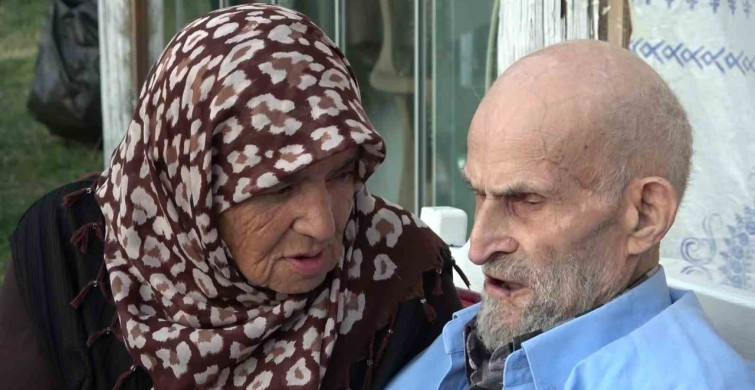 Amasya'da 100 yaşına giren Ali dede için sürpriz doğum günü kutlaması yapıldı