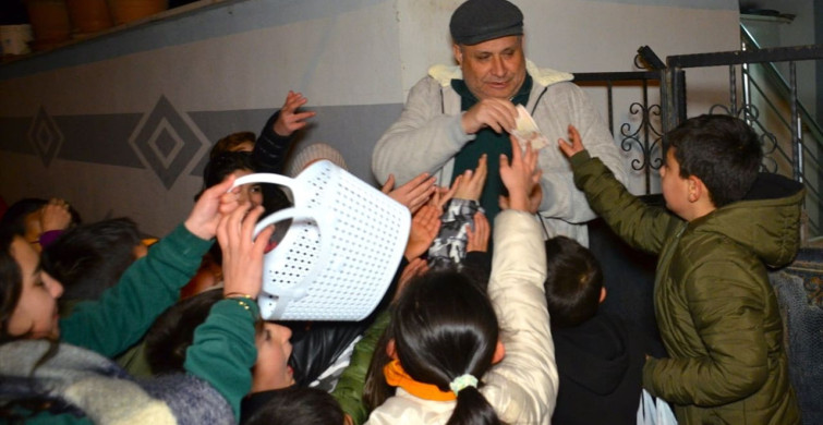 Amasya'da 150 Yıllık Sepet Sallama Geleneği