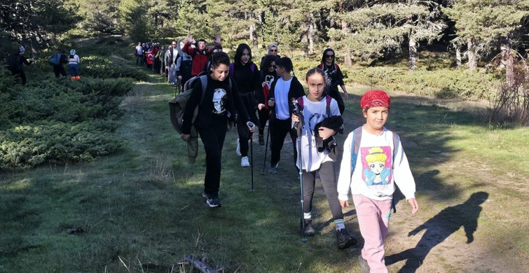 Amasya'da Doğaseverler Ata'yı Anma Etkinliği Düzenledi