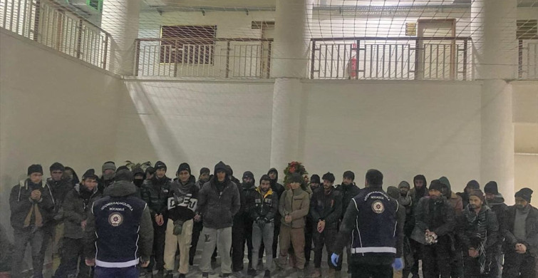 Amasya'da Düzensiz Göçmen Operasyonu