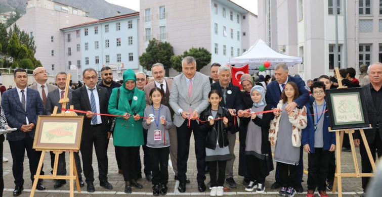 Amasya'da Lise Öğrencilerinden Gazze'ye Destek