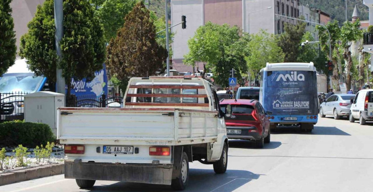 Amasya’da Motorlu Taşıt Sayısı 166 Bini Aştı