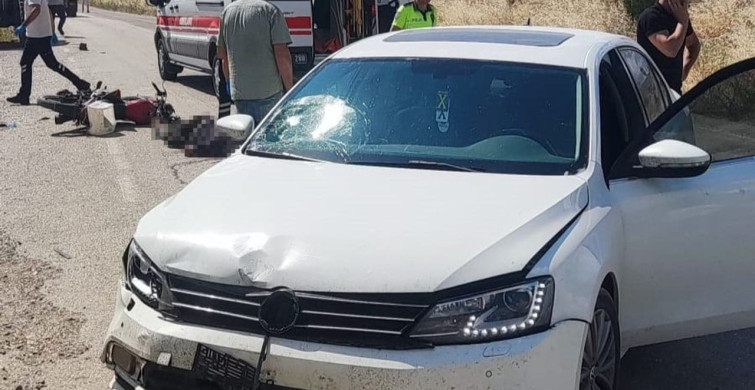 Amasya’da motosikletli kaza sonucu hayatını kaybetti