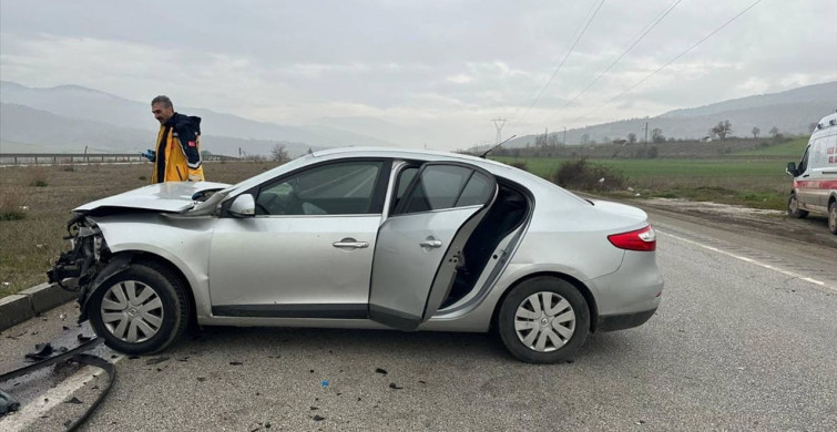 Amasya'da Otomobil Kazası: 5 Yaralı