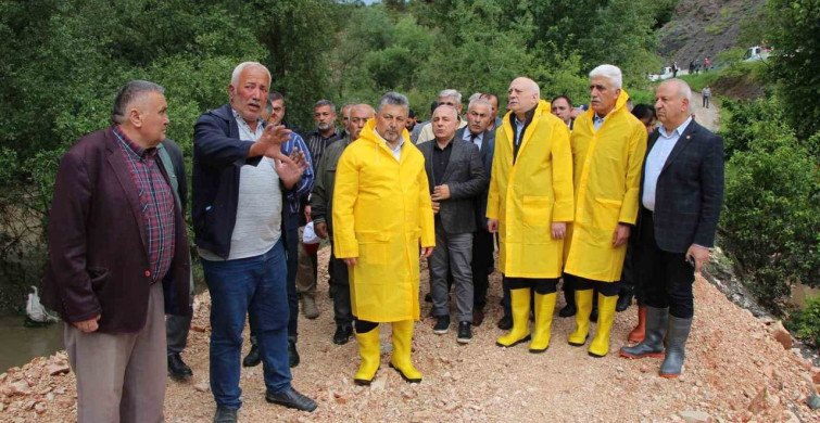 Amasya'daki Sel Felaketi Üreticileri Olumsuz Etkiledi