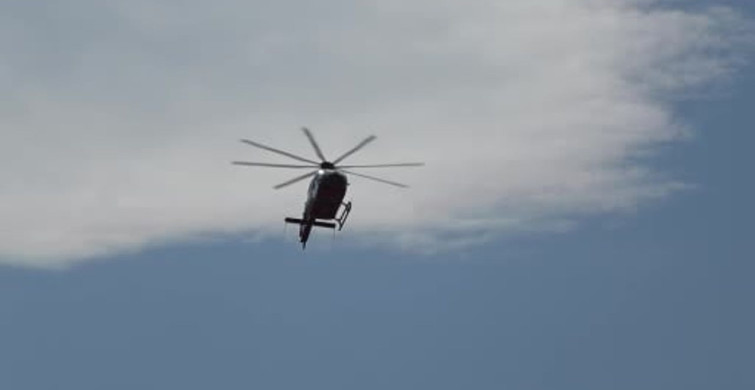 Ambulans Helikopterle Yeni Doğan Bebek İçin Acil Sevk