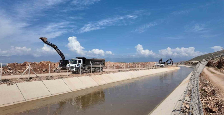 Amik Ovası'na Su Temini Projesi Devam Ediyor