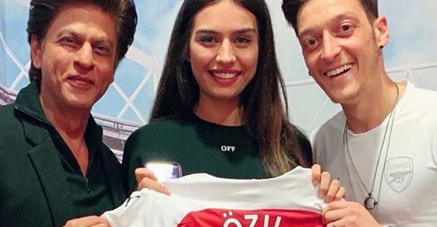 Amine Gülşe ve Mesut Özil Bollywood’un Ünlü Yıldızıyla Buluştu!