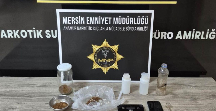 Anamur'da uyuşturucu operasyonu: 1 şüpheli tutuklandı