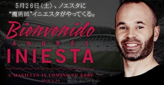 Andres Iniesta Resmen Vissel Kobe’de!