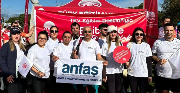 ANFAŞ Çalışanları Runtalya Maratonu'nda Eğitime Destek İçin Koştu