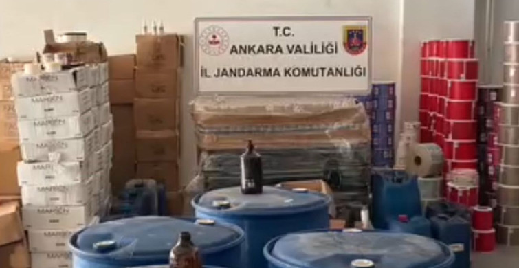 Ankara'da 10 milyon lira değerinde sahte ve kaçak kozmetik ürün ele geçirildi