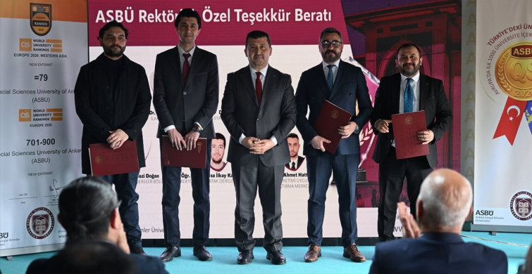Ankara'da 2025 Yılı Akademik Ödül Töreni