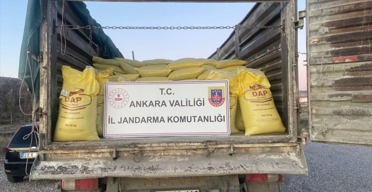 Ankara'da 30 Ton Sahte Gübre Ele Geçirildi