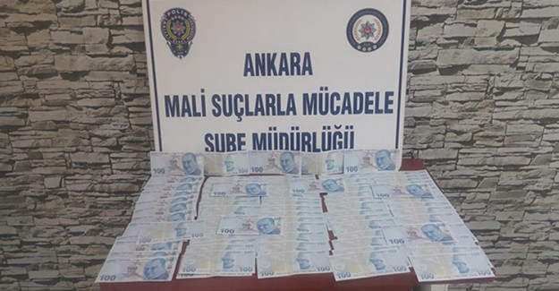 Ankara'da 7 Bin 900 TL Sahte Para Ele Geçirildi