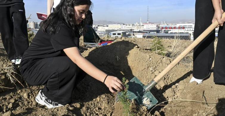 Ankara'da 8 Kasım Karabağ Zaferi Hatıra Ormanı Ağaç Dikimi Etkinliği