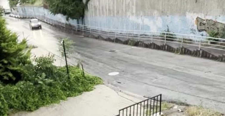 Ankara'da araçların çıkamadığı yokuş sosyal medyada gündem oldu
