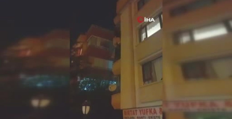 Ankara'da Balkondan Düşme Tehlikesi
