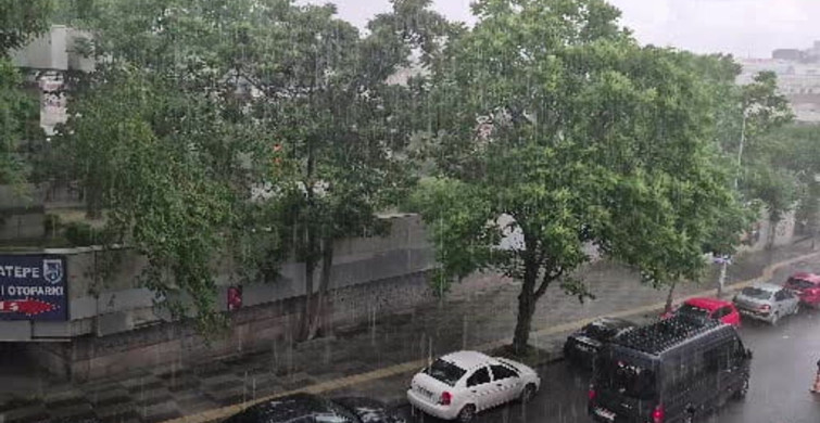 Ankara'da Dolu Yağışı Hayatı Olumsuz Etkiledi